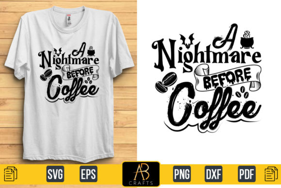 About a Nightmare Before Coffee Graphics