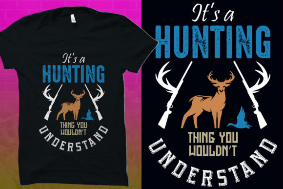 Hunting T-Shirt Graphics & T-Shirt Designs