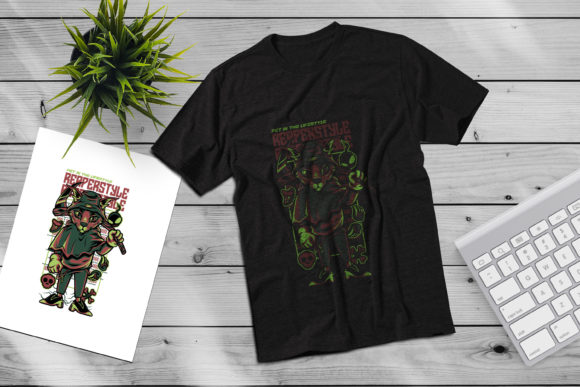 T-Shirt Design for REAPERSTYLE: Graphics & Print Templates