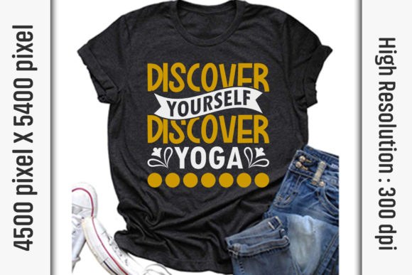 Yoga Quotes SVG Cut Files: Graphics for T-Shirt Designs