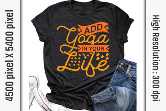 Yoga Quotes SVG Cut Files: Graphics for T-Shirt Designs
