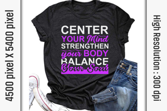 Yoga Quotes SVG Graphics for T-Shirt Designs